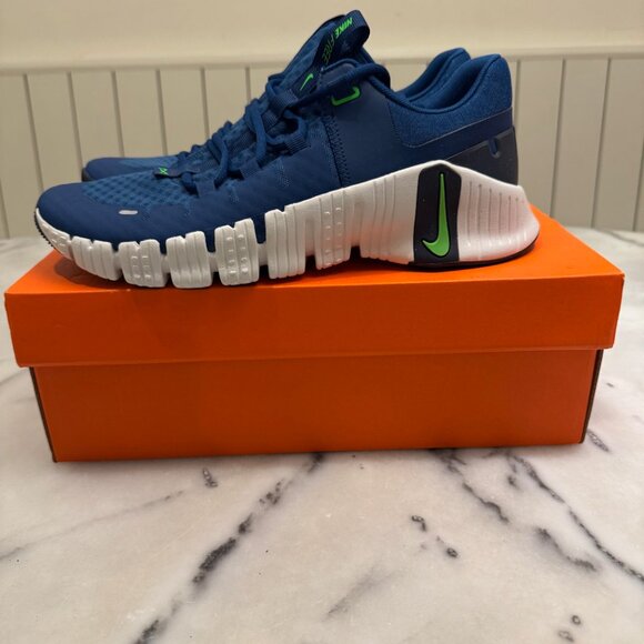 Nike Free Metcon 5 Size 10 US NEW IN BOX Blue main image 8
